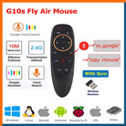 G10S Voice Control Air Mouse | 2.4GHz Wireless Remote with USB Receiver 6 Axis