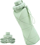 Collapsible Water Bottle Silicone Foldable Water Bottles For Travel Easy To Carry Design