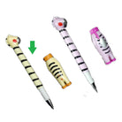 01 Pc Dino Pen Ballpoint Gel Pen School and Office Supplies with Dino Face