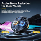 2 Pcs Wireless Lavalier Microphone for Phone/Pad/Android with Charging Case