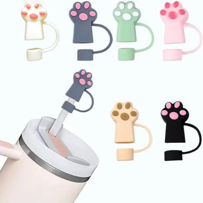 Pack of 2 Silicone Straw Topper Caps for Stanley & Other Tumblers | 10mm Straw Covers Compatible with 30oz & 40oz Tumblers | Reusable Dust-Proof Straw Stoppers