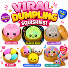 ( 01Pc / Box ) Squeeze Toys Box Dumpling Squishy Rising Stress Ball | Soft Desk Stress Relief for Office Home Relaxation