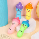 01 pc Colorful Mushroom Balls Sensory Toy Squeeze Dough Ball Bun With Relax Your Mind Toys Stretchy Desk Toys Pull And Stretch