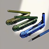 1pc/Creative Cool Missile Shape Gel Pen, Simulated Weapon Style Signature Pen, Student Festival Gift, Office Stationery, Suitable for School Return Gifts, Birthday Gifts