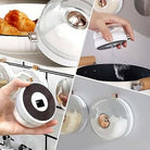 Magnetic Spice Container with Dispensing Button Wall Mount Salt & Seasoning Storage