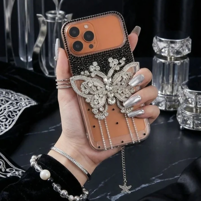 Aurora Butterfly Glam Case