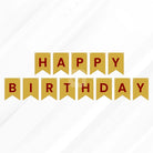 Happy birthday Letter Bunting Banner Decoration Set