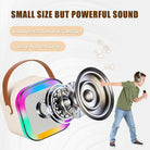 Double MIC WITH SPEAKER K12 Karaoke Machine