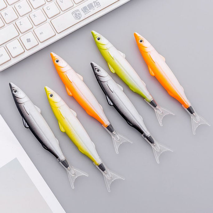 01 PC Fish Shape Pen Novelty Pen For Writing Office School Suppliers