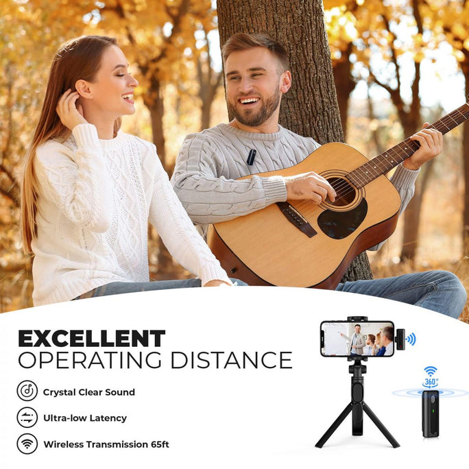 2.4G Wireless Live Streaming Lavalier Mic