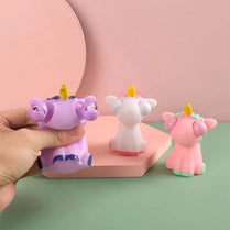 Squishy Toy Eye Popping Unicorn Worm Squeeze Toy Stress Reliever Anti-stress Fidget Halloween Christmas Kids Party Favors Gifts