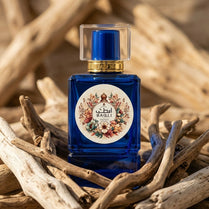 Blue-Woody Perfume for Men - Deep Woody & Rich Amber Fragrance - Smooth Powdery Scent - Long Lasting EDP - 50ml