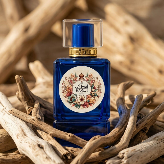Blue-Woody Perfume for Men - Deep Woody & Rich Amber Fragrance - Smooth Powdery Scent - Long Lasting EDP - 50ml