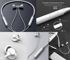 Lenovo HE05 Magnetic Bluetooth Handsfree with Mic | Wireless Neckband Earphones