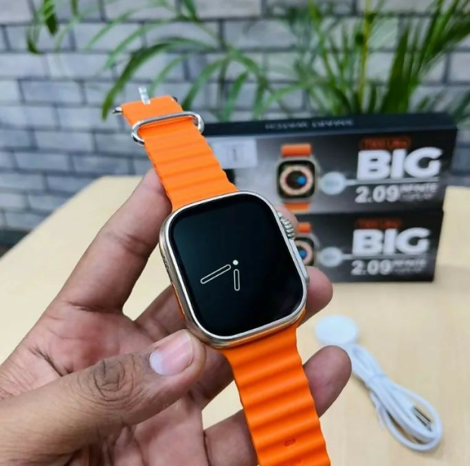 T900 Ultra Smart Watch Infinite Display 49MM Dial Size Built In Games Bluetooth Calling Crown Working