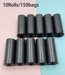 10 Rolls of Baby Diaper Diaper Disposal Bag Rubbish Bags Pet Dog Poo Waste Bag Rolls Garbage Pets Wastage Bags