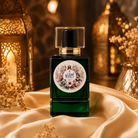 Royal Iris Noir Perfume For Men - Oud, Leather, Violet & Rose Notes - Powdery Woody Scent - Long Lasting EDP - 50ml