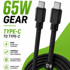 Type-C to Type-C 65W Fast Charging Braided Cable