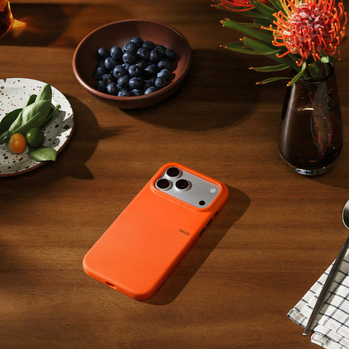 Beats iPhone 17 Pro Max Rugged Case with MagSafe and Camera Control – Orange