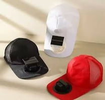 Rechargeable Cap Fan