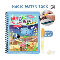 Magic Water Book Painting Drawing Coloring Board Book Doodle & Magic Water Pen