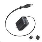 Anker Nano Charger 35w, Built-In Retractable USB-C Cable