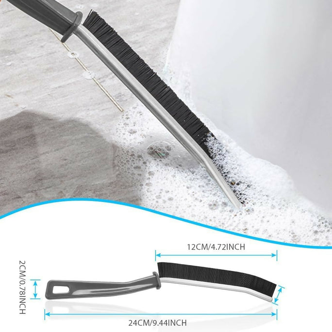 Hard Bristle Crevice Cleaning Brush Cleaning Tools for Household Use Multifunctional Gap Cleaning Supplies for Kitchen Bathroom Toilet Window Vehicle Faucets Grout Home Plastic