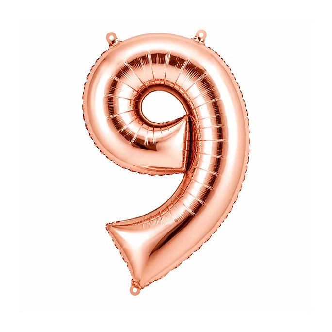 Number 9 Foil Balloon 40" Inches