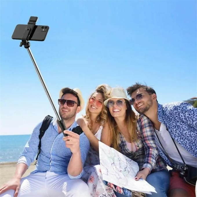 3-in-1 Wireless Selfie Stick R1/R1S Tripod Stand with Bluetooth Shutter