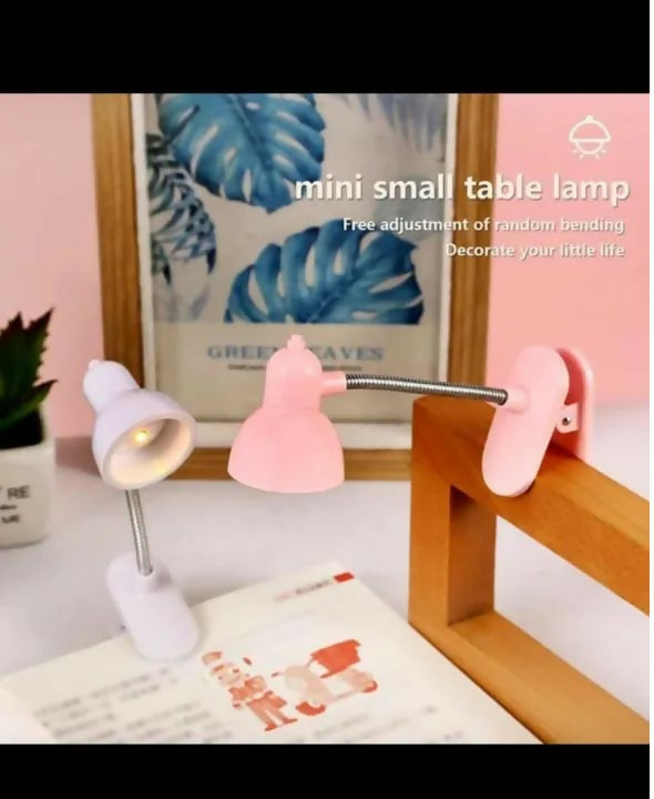 Mini Studying Lamp Mini Book Light With Clip Portable Led Reading Lamp Travel Bedroom Night Light Night Lights Eye Protections