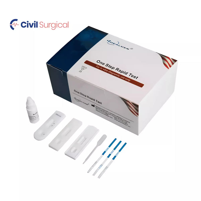 Healgen HBsAg One Step Rapid Test Kit – Hepatitis B Surface Antigen Screening Diagnostic Strips