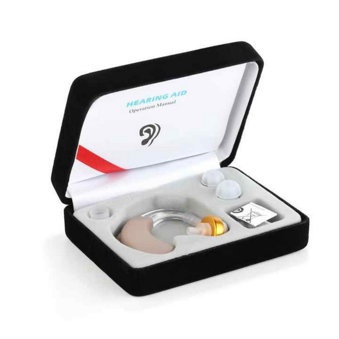 Original AXON V-163 BTE Behind-the-Ear Sound Amplifier Hearing Aid