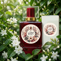 BAQII Floral-Jasmine Perfume for Women - Elegant White Floral & Citrus Fragrance - Radiant Woody Amber Scent - Long Lasting EDP - 50ml