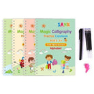 Magic Practice Copybook(4 BOOKS) , Magic Book For Montessori Children Tracing Handwriting | First Learning Books For Kids | Preschool