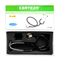 Certeza Stethoscope Grey Black Edition Professional Clinical Stethoscope