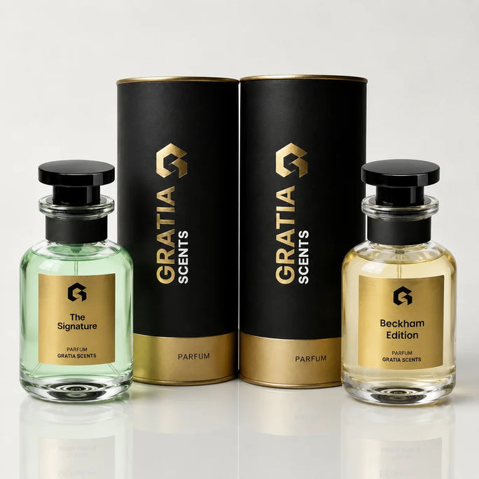 Gratia Summer Royale - Pack of 2 (The Signature & Beckham Edition) Men's Perfume Combo