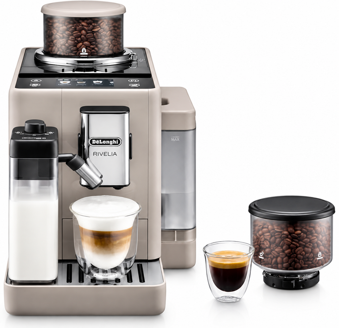 De'Longhi Rivelia Fully Automatic Coffee Machine With Official Warranty