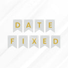 Date Fixed Letter Bunting Banner Decoration Set