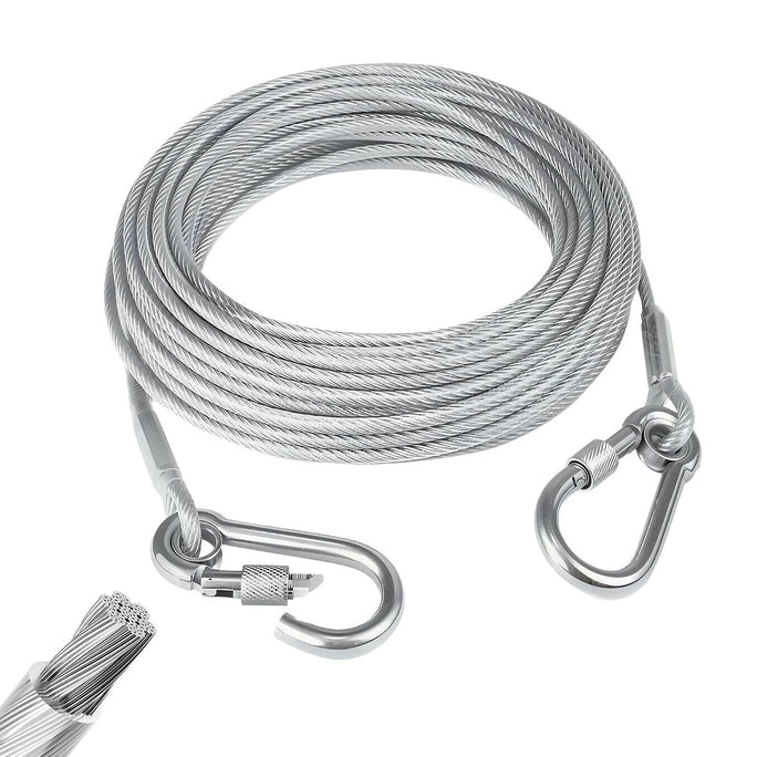 10 Meter Strong stainless steel clothesline rope clothes indoors or outdoors