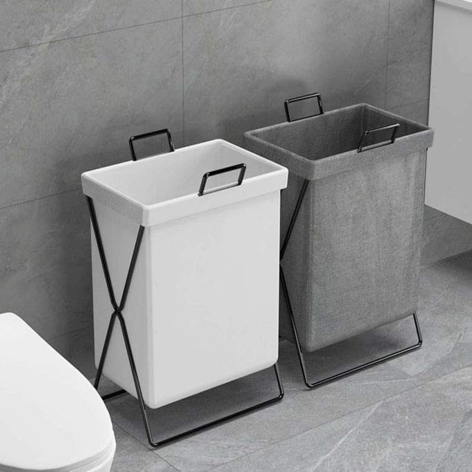 Laundry Hamper Basket With Metal Rods