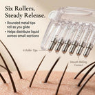 Transparent Hair Scalp Applicator Comb, Manual Scalp Stimulator, Hair Growth Scalp Massage Comb, Deep Scalp Massage Tool With 📦