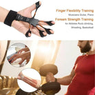 Silicone Gripster Grip Strengthener Finger Stretcher Hand Grip Trainer Gym Fitness Training And Exercise