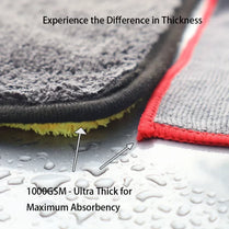 Microfiber Towel 800Gsm Pack OF 3