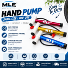 Portable Hand Pump – Mini Air Pump for Bike, Car, Football & Cycle | Lightweight Aluminum Body