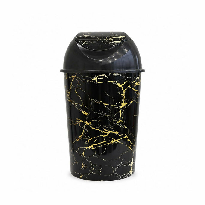 Prince Ware Dustbin Marble XL with Lid - 26 Liters
