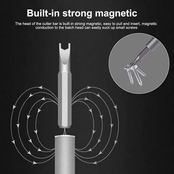Precision Screwdriver Set with Case 24 in 1 Magnetic Mini Screwdriver Kit for Phones Computers Watches Glasses Game Consoles Cameras