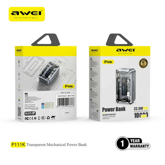 AWEI P111K Power Bank | 10000mAh