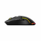 Xtrike Me GW-610 Gaming Mouse Wireless and Wired 8000 DPI RGB 7 Button Optical Mouse Rechargeable USB C Gaming Mouse Black for PC Laptop