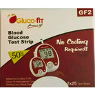 Glucofit Blood Glucose Test Strips – Pack of 50 (Twin Vials)