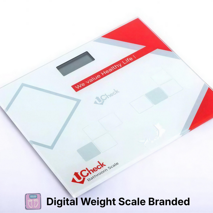 UCheck UC-5100 Digital Body Weight Glass Scale & Bathroom Machine